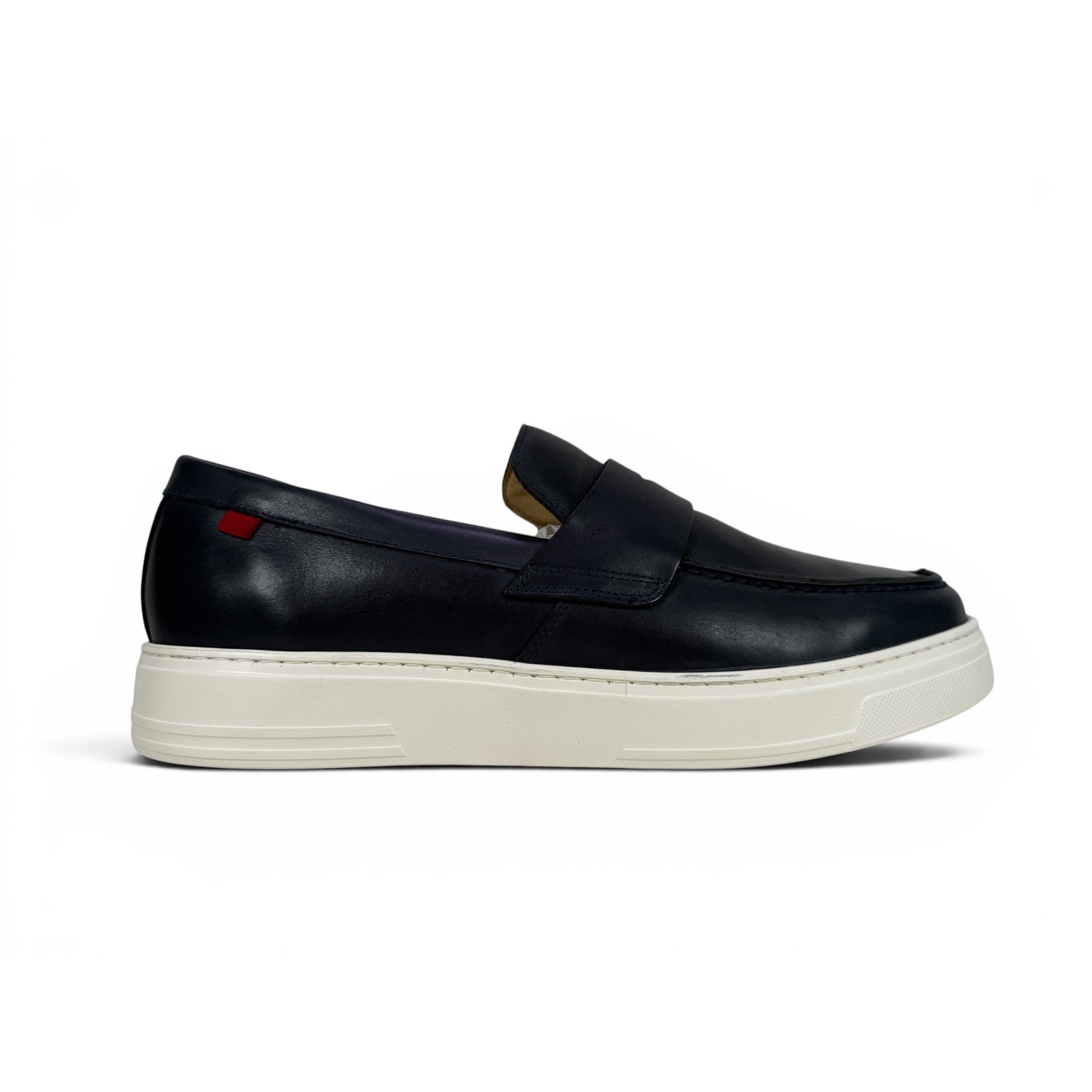 Marc Joseph Union Street Sneaker Loafer Mens 11.5 M Blue Napa Leather Slip On